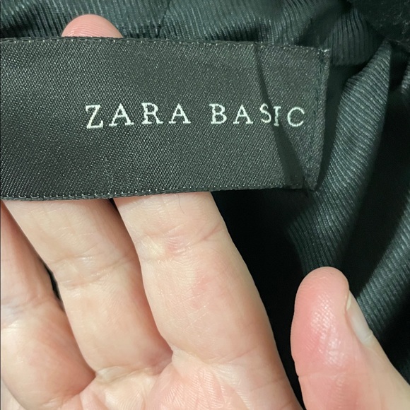 Zara Basic Like New Buffalo Plaid Red & Black Wool Mohair Teddy Jacket Medium - Picture 3 of 12